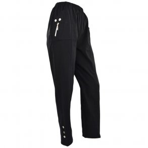 Bukser Med Superstretch Og High Waist Sort