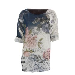 Bomulds Bluse Bordeaux