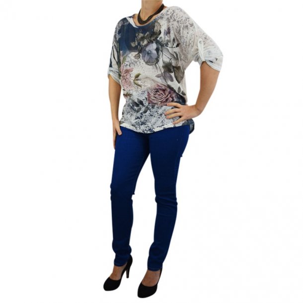 Bomulds Bluse Bordeaux