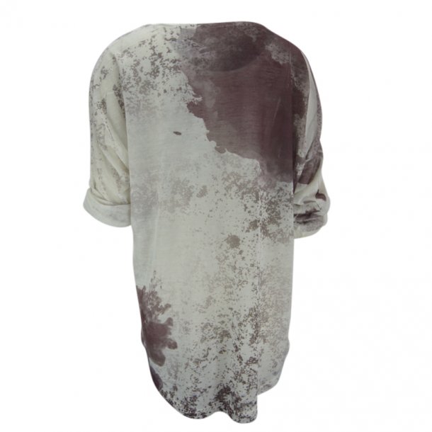 Bomulds Bluse Bordeaux