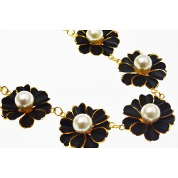 Halskde Med Blomster