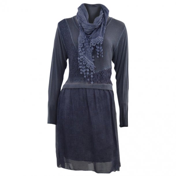 Tunika Med Blonde Detaljer