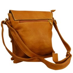 Skuldertaske Med Guld Detalje