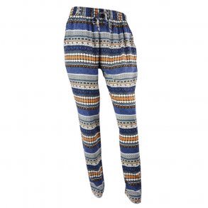 Bukser Loose Fit Bl/Orange