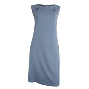 Kjole Med Cutouts Lysebl