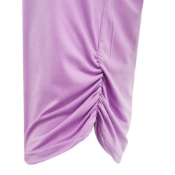 T-shirt Med Rib I Siderne Turkis Grn