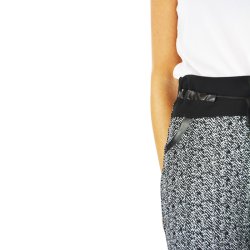 Meleret buks med strk