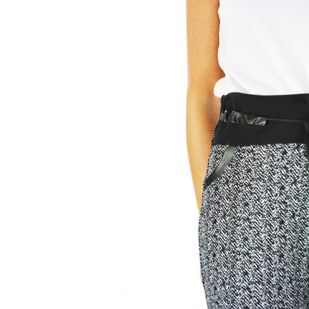 Meleret buks med strk