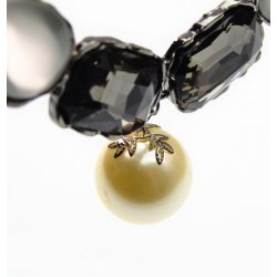 Smykke Med Store sten og Perle