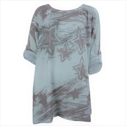 Bluse Med Stjerner
