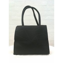 Skuldertaske med struktur