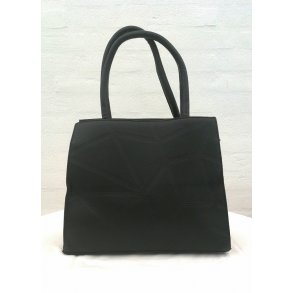 Skuldertaske med struktur