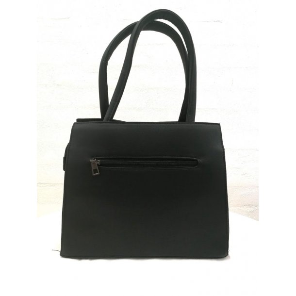 Skuldertaske med struktur