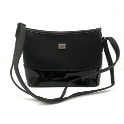 Skuldertaske Med Blanke Detaljer