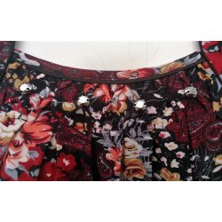 Blomstret Bluse