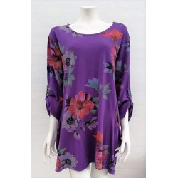 Blomstret Tunika