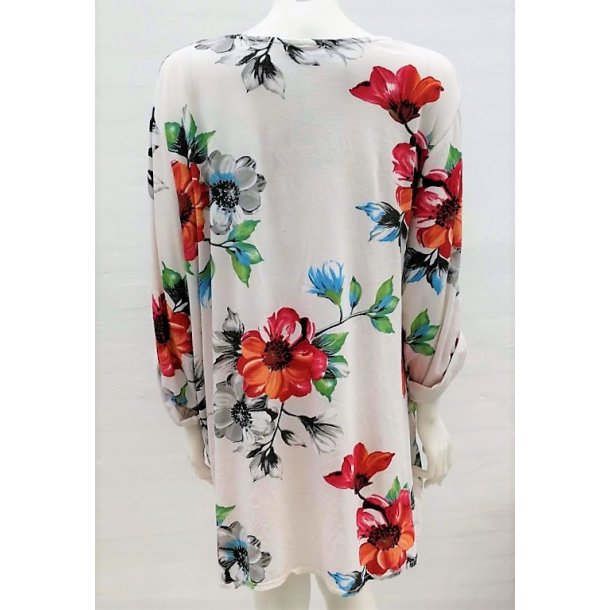 Blomstret Tunika
