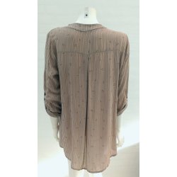 Skjorte bluse Brun