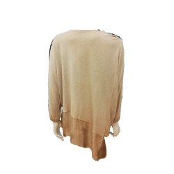 Nude Bluse med Blonde