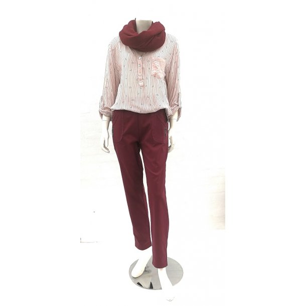 Vinterbuks med Superstretch - Bordeaux