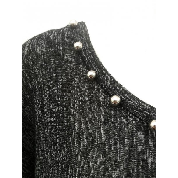 Oversize Bluse Med Palmer