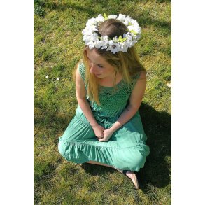 Kjole Med Blondefront