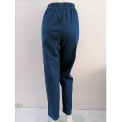 Bomulds Buks Med Superstretch - Cowboy