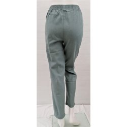 Bomulds Buks Med Superstretch - Meleret Sgrn