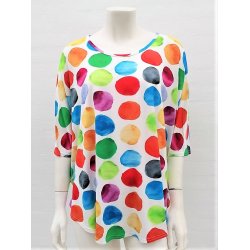 Viskose Bluse Med Prikker