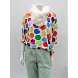 Viskose Bluse Med Prikker