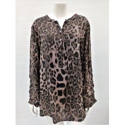 Skjorte med Leopardprint