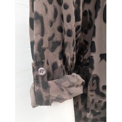 Skjorte med Leopardprint