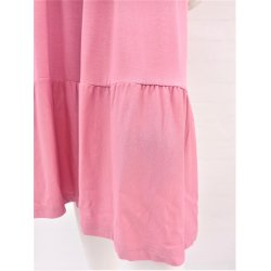 T-shirt Kjole i midi-lngde - Rosa