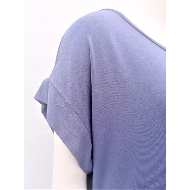 T-shirt Kjole i midi-lngde - Jeans Bl