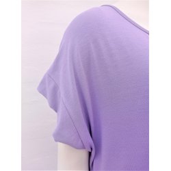 T-shirt Kjole i midi-lngde - Lilla