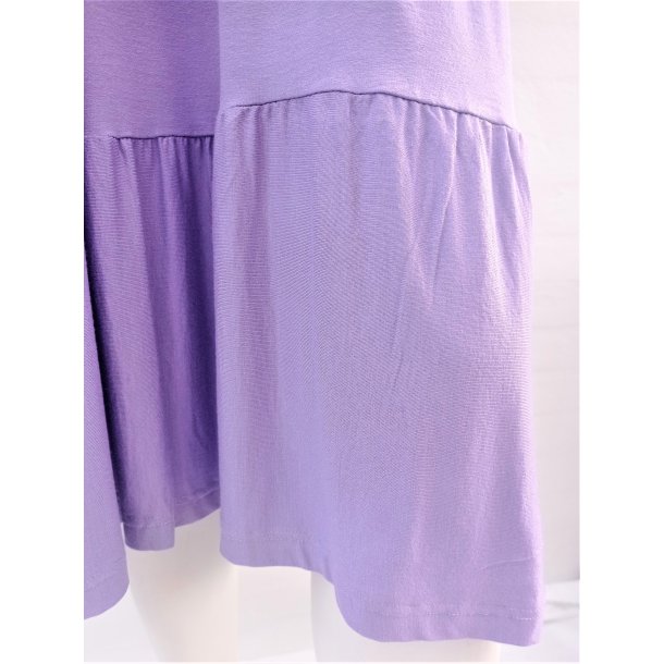 T-shirt Kjole i midi-lngde - Lilla