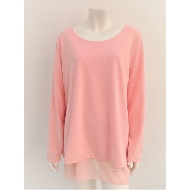 Bluse med Underskrt