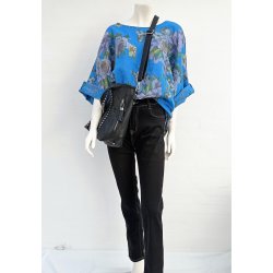 Blomstret Bomulds Bluse