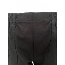 Buks Med Superstretch &amp; Stribe Ved Lomme - Sort