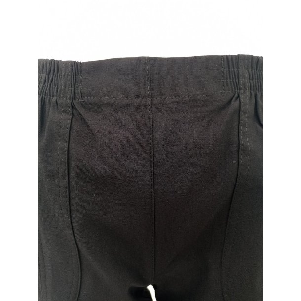 Buks Med Superstretch &amp; Stribe Ved Lomme - Sort