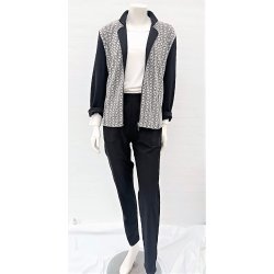 Buks Med Superstretch &amp; Stribe Ved Lomme - Sort