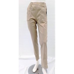 Buks Med Superstretch &amp; Stribe Ved Lomme - Sand