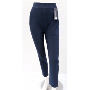 Stretch buks med bred elastik - Blmeleret