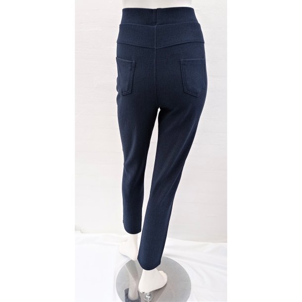 Stretch buks med bred elastik - Blmeleret