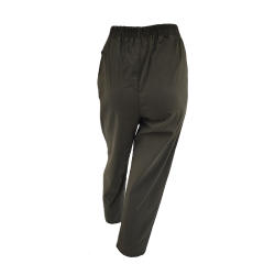 Bukser Med Superstretch Og High Waist Mrk Olivengrn