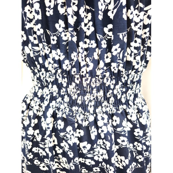 Kjole Med Elastik i Taljen