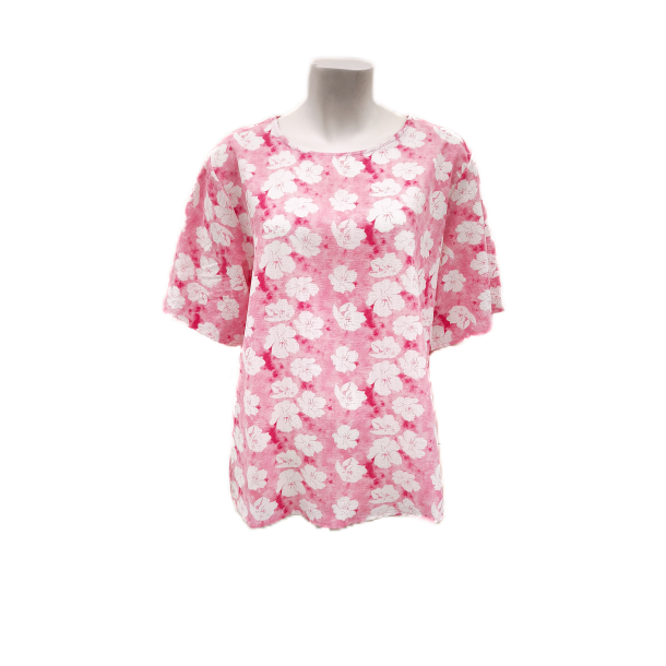 Blomstret T-shirt