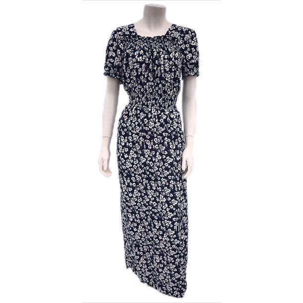 Kjole Med Elastik i Taljen