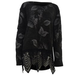 Tunika Med Blonde i Bunden