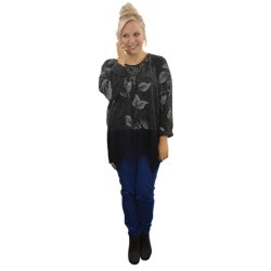 Tunika Med Blonde i Bunden